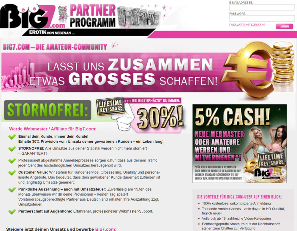 Big7 Partnerprogramm